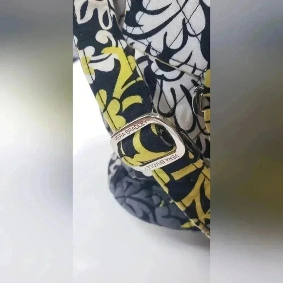 Vere Bradley tote bag like new yellow black - Picture 5 of 5